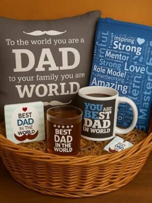 Best Dad Hamper Set of 6 Gifts