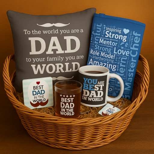 Best Dad Hamper Set of 6 Gifts
