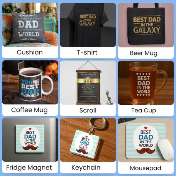 Best Dad Hamper Set of 9 Gifts