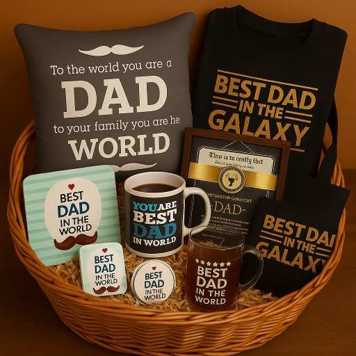 Best Dad Hamper Set of 9 Gifts