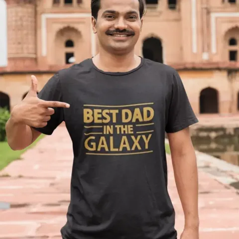 Best Dad In The Galaxy T-Shirt