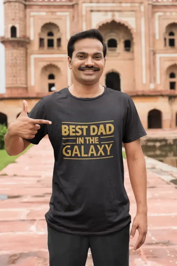 Best Dad In The Galaxy T-Shirt