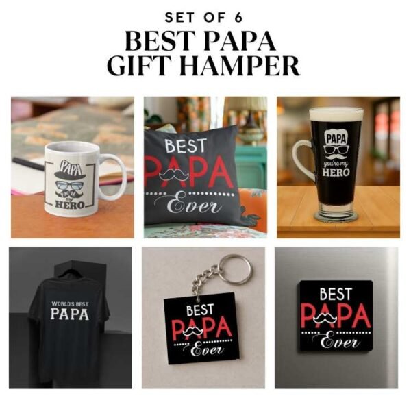 Best Papa Hamper Set of 6 Gifts