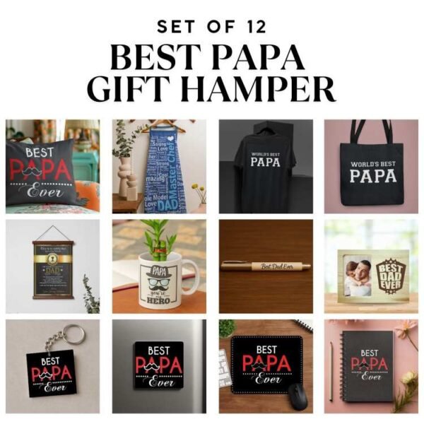 Best Papa Hamper Set of 12 Gifts