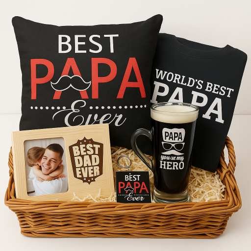 Best Papa Hamper Set of 6 Gifts