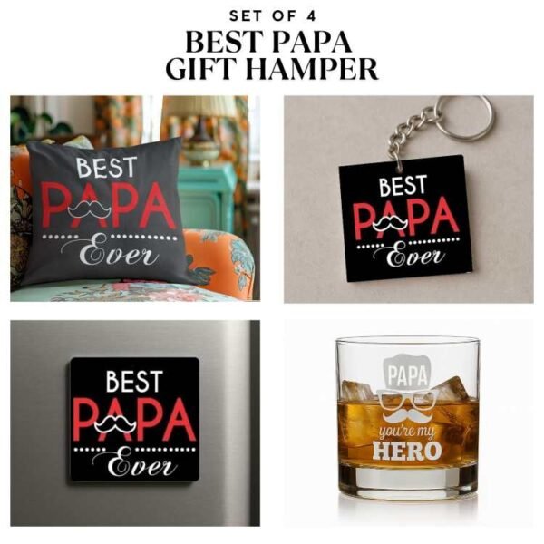 Best Papa Hamper Set of 4 Gifts