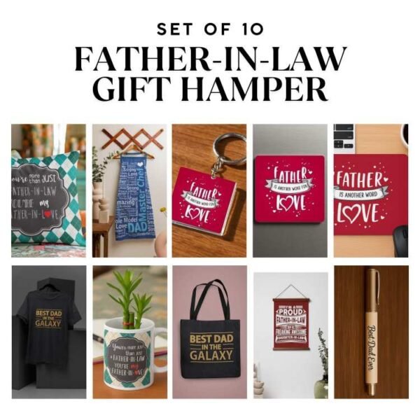 Father in Law Hamper Set of 10 Gifts