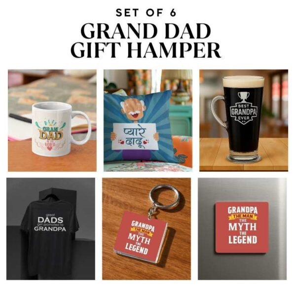 Grand Dad Hamper Set of 6 Gifts