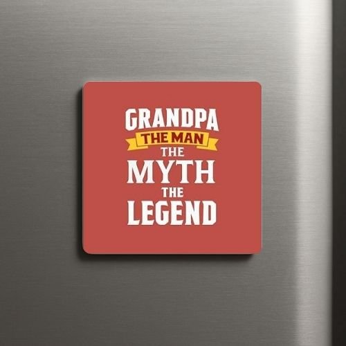 Grandpa The Man The Myth The Legend Fridge Magnet