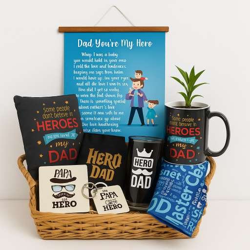 Hero Dad Hamper Set of 6 Gifts