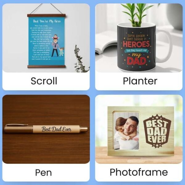 Hero Dad Hamper Set of 12 Gifts