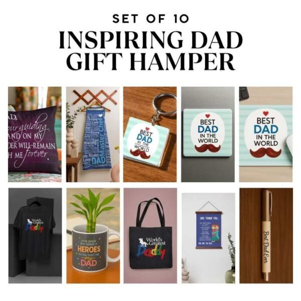Inspiring Dad Hamper Set of 10 Gifts