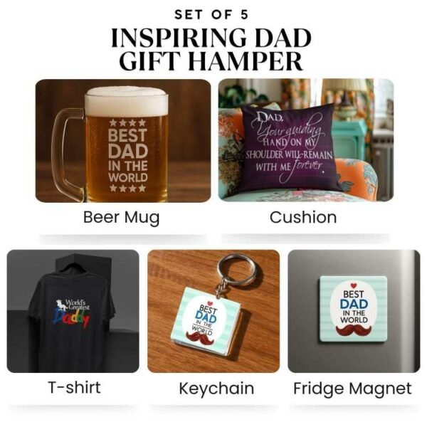 Inspiring Dad Hamper Set of 5 Gifts