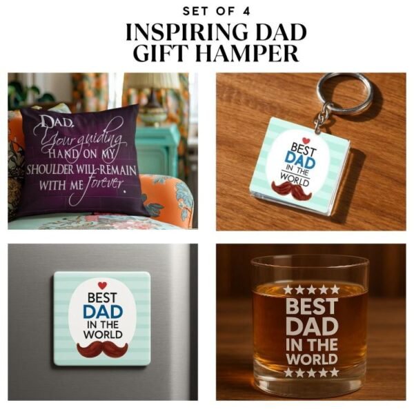 Inspiring Dad Hamper Set of 4 Gifts