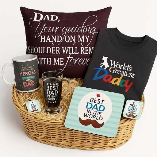 Inspiring Dad Hamper Set of 9 Gifts