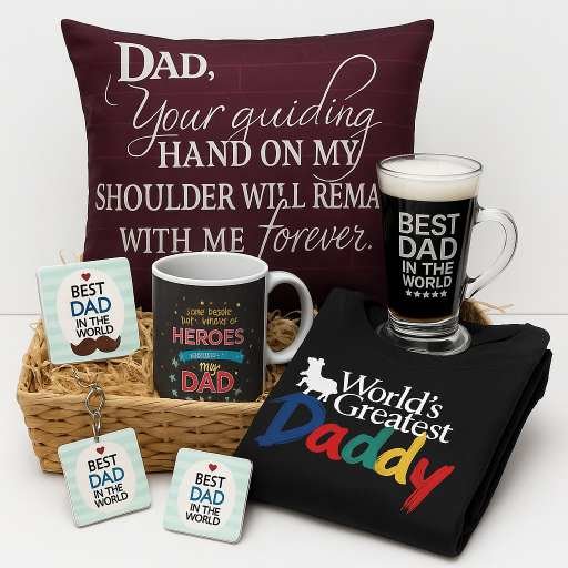 Inspiring Dad Hamper Set of 6 Gifts