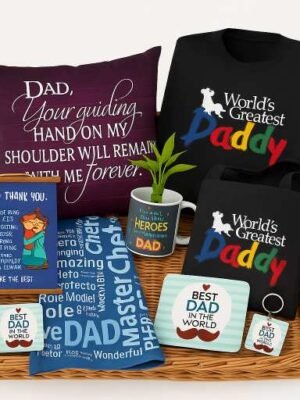 Inspiring Dad Hamper Set of 10 Gifts