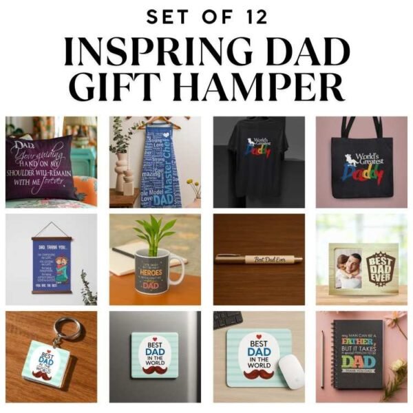 Inspiring Dad Hamper Set of 12 Gifts