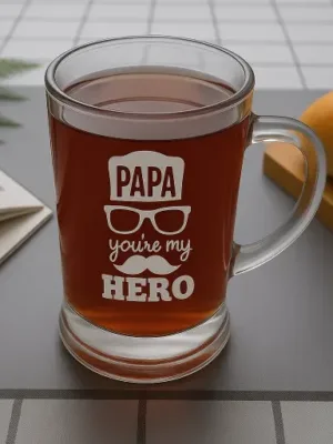 Papa You Are My Hero Small Tea Cup