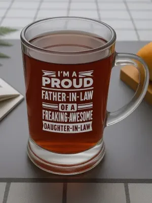 Proud Father in Law World Small Tea Cup