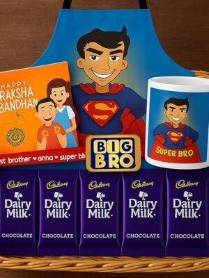 Superman Big Bro Rakhi Gifts Hamper