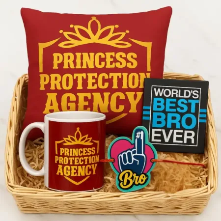 Princess Protection Agency Rakhi Gift Hamper Set