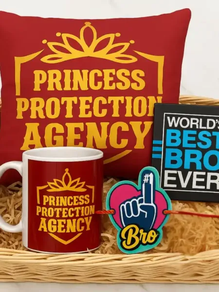 Princess Protection Agency Rakhi Gift Hamper Set
