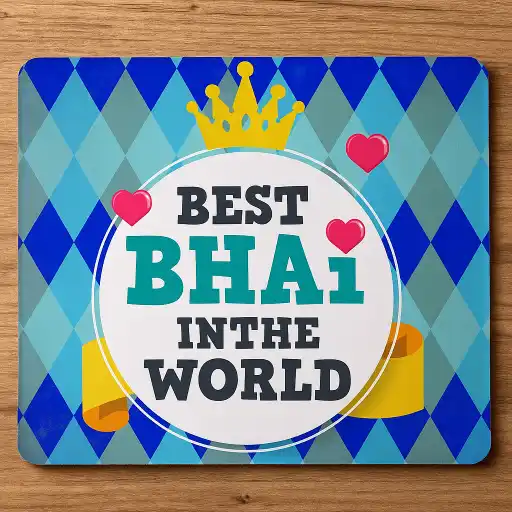 Best Bhai in The World Rakhi Gift Hamper Set
