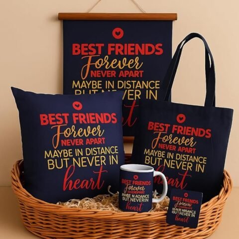 Best Friends Forever Gift Hamper for Friends (Set of 5)