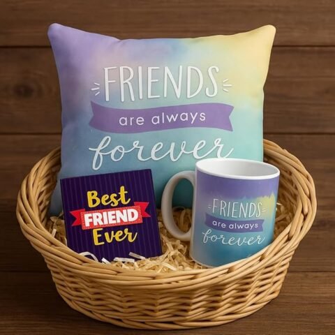 Friends are Always Forever Gift Hamper For Friends (Set of 3)