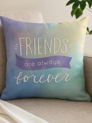 friends forever cushion
