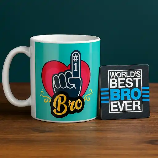 No.1 Bro Rakhi Gift Hamper Set