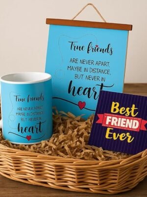 True Friends Together in Heart Gift Hamper (Set of 3)