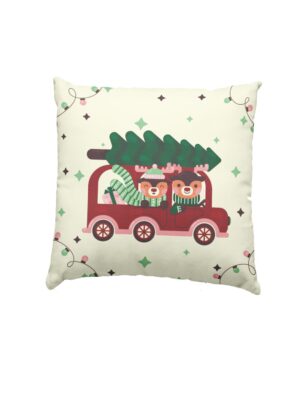 Christmas Pattern Printed Cushion Covers for House Decoration 20 x 20 Inches