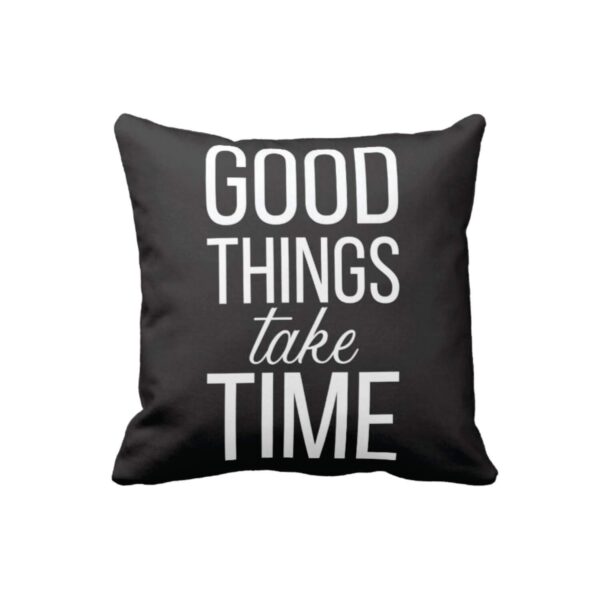 16X16 inches Cushion Cover Life is Better When You are Laughing Motivational Quotes Printed Sofa Throw Pillows Blue