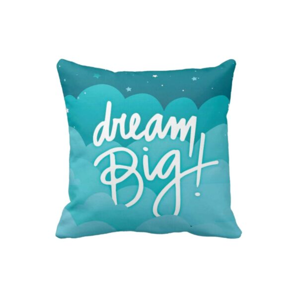 24X24 inches Cushion Cover Motivational Quotes Printed Sofa Throw Pillows Yellow