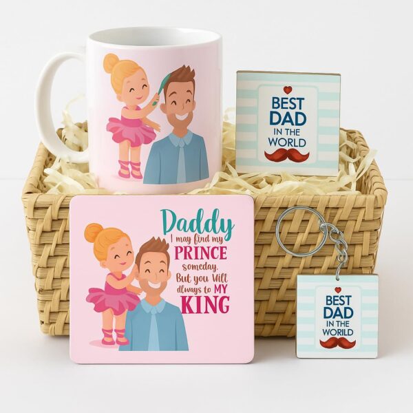 Daddy You Will Always be My King Combo Set of 4