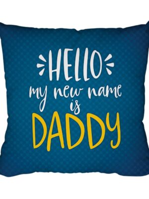 Birthday Gifts for Dad 16 x 16 inches Dad Definition Printed Velvet Cushion Cover Throw Pillow
