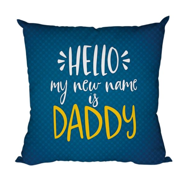 Birthday Gifts for Dad 16 x 16 inches Dad Definition Printed Velvet Cushion Cover Throw Pillow