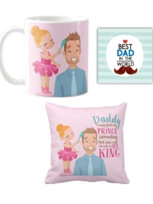Daddy You Will Always be My King Combo Set of 4