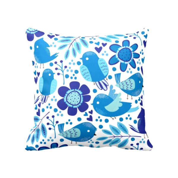 24X24 inches Set of 3 Cushion Covers Magnetic Floral Flowers Printed Sofa Throw Pillows Multicolor