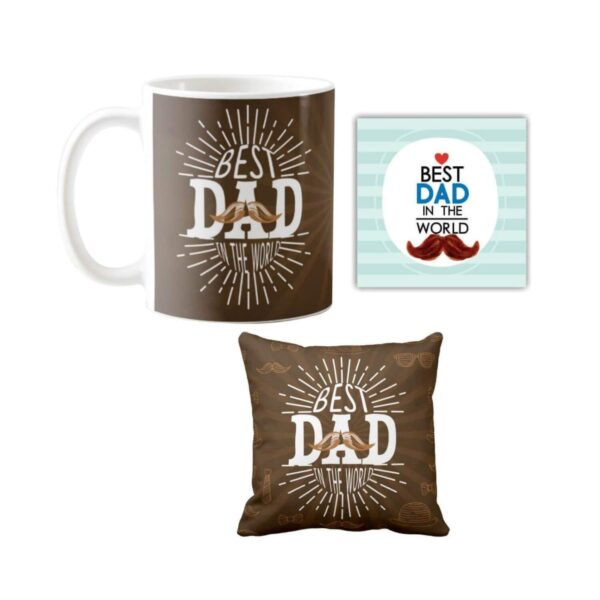 Best Dad in The World - Combo Set of 3