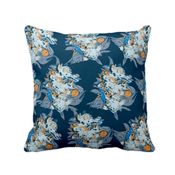 24X24 inches Set of 3 Cushion Covers Rare Abstract Printed Sofa Throw Pillows Multicolor