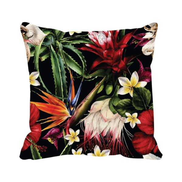 Attractively Floral Cushion Covers 12x12 Inches | Pack of 5 Throw Pillow Covers | Floral Cushion Covers for Sofa, Couch, Chair & Home Dec