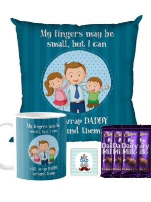 My Fingers May Be Small But I Can Wrap Daddy Around Them Hamper