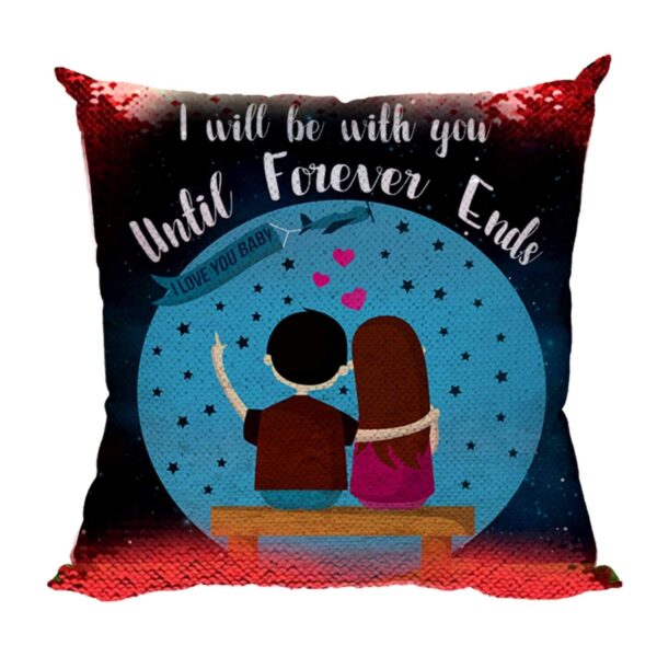 Sequin Cushion with Filler