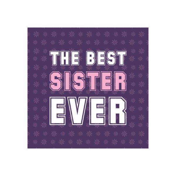 The Best Sister Ever Gift Hamper Set of 4 - Apron, Mug, Cushion Cover, Coaster
