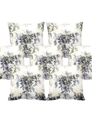 24X24 inches Set of 7 Cushion Covers Perfect Abstract Printed Sofa Throw Pillows Multicolor