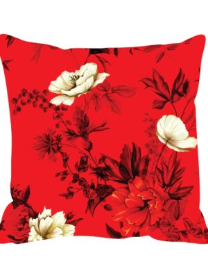 12X12 inches Cushion Cover Wonderful Floral Flowers Printed Sofa Throw Pillows
