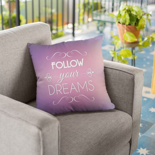 12X12 inches Cushion (with Filler) Motivational Stay Humble Work Hard Quotess Printed Sofa Throw Pillows